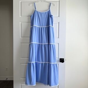 🍁CLOSET CLEAROUT🍁 BTFBM Rick Rack Ribbon Tiered Maxi Dress